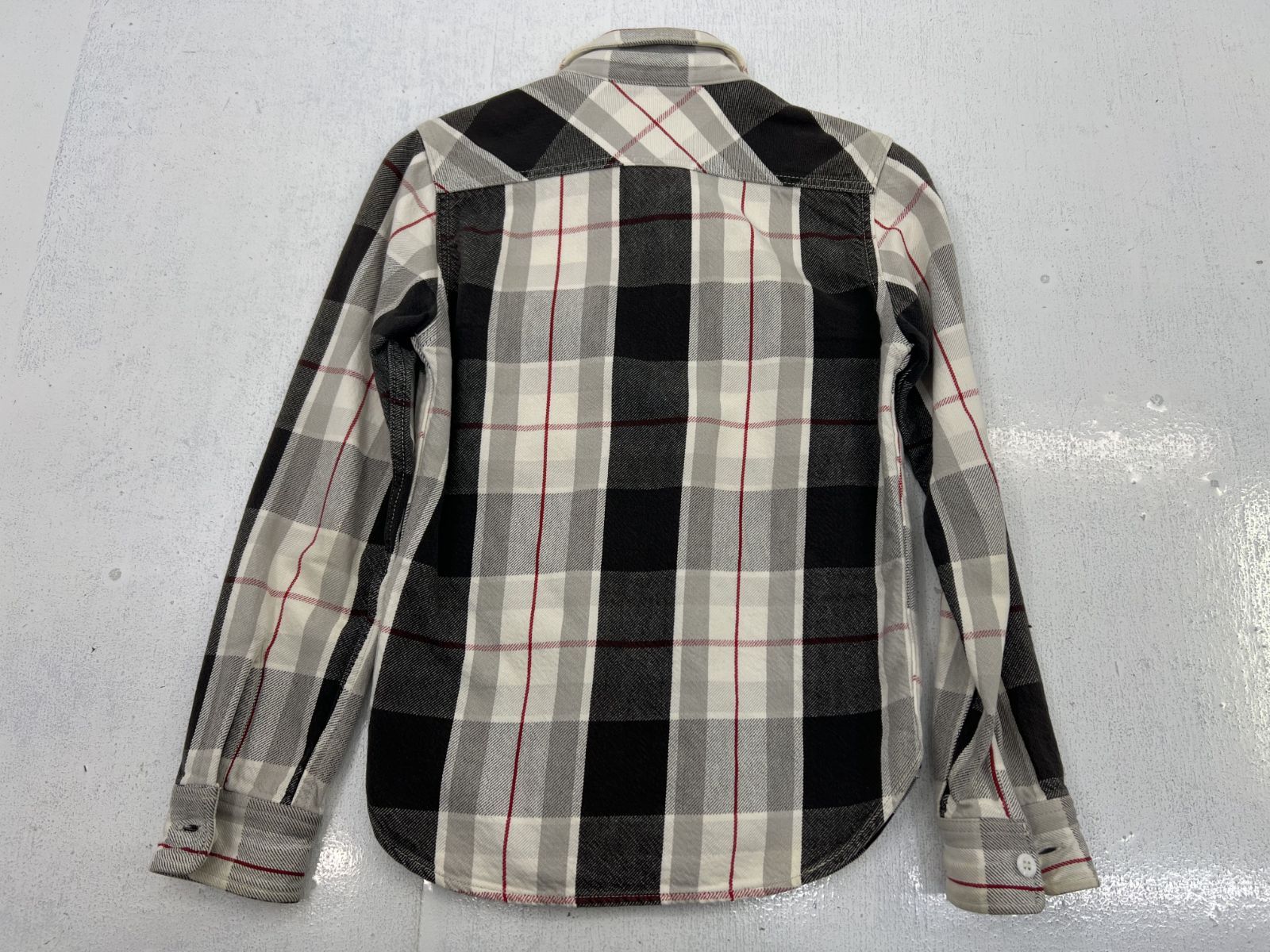 盛岡75-0078】JELADO ジェラード ヘビー ネルシャツ 長袖 XS