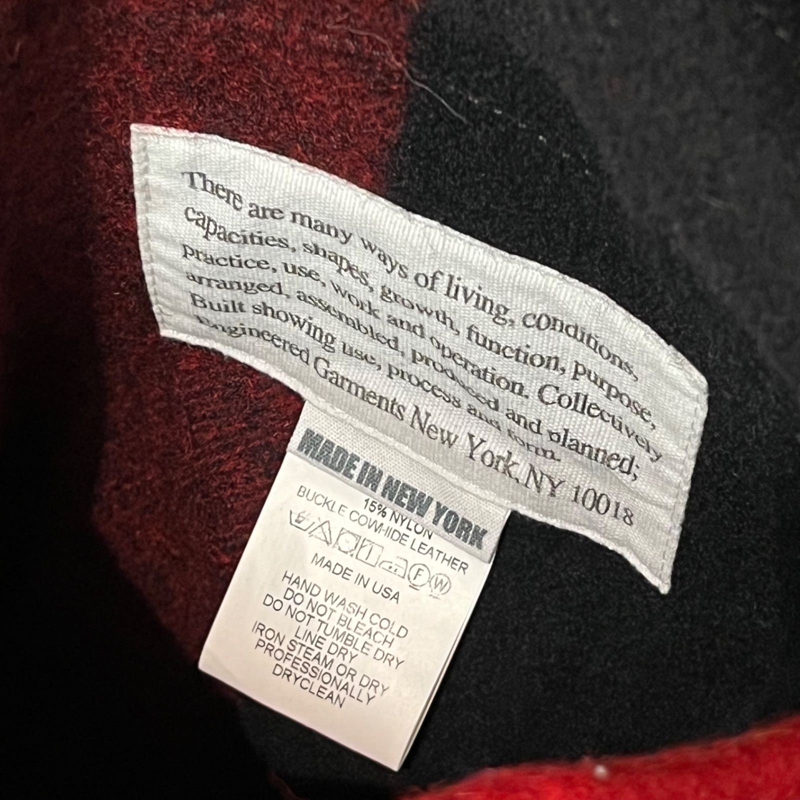 Woolrich|エンジニアズガーメンツ×ウールリッチ ショール