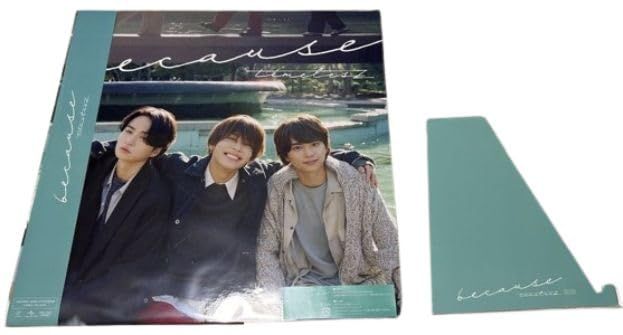 timelesz タイムレス 「because」 UNIVERSAL MUSIC STORE限定盤 受注生産限定商品 Sexy Zone セクシーゾーン