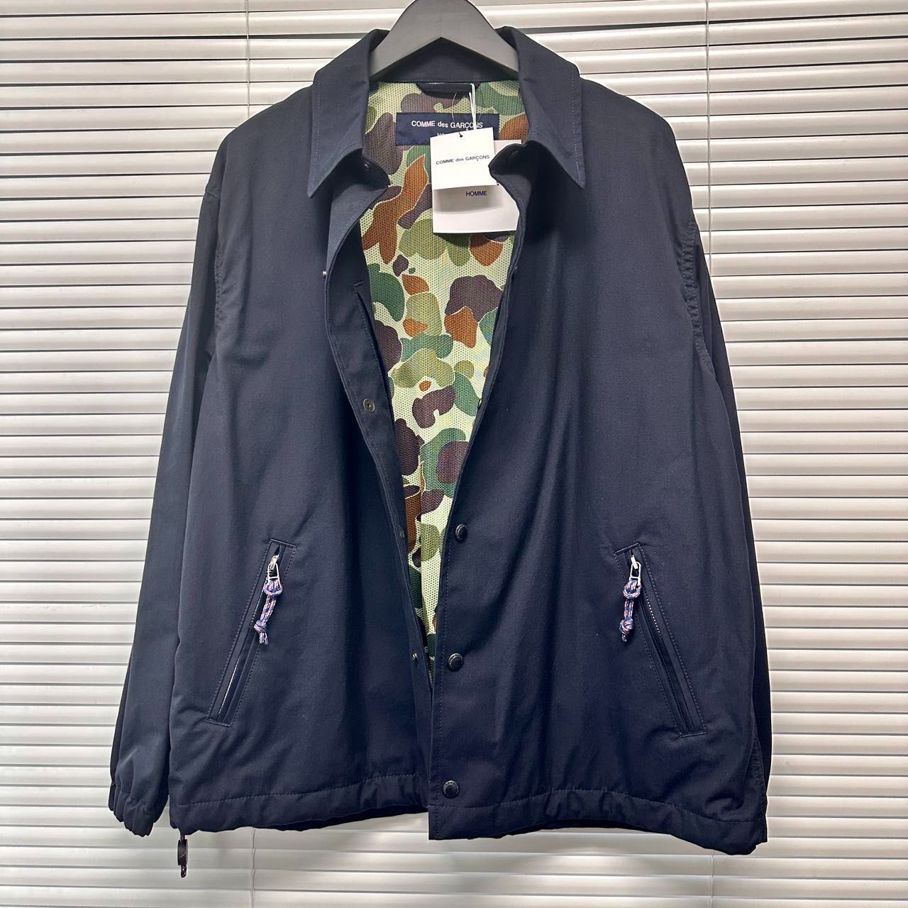 COMME des GARÇONS HOMME Cotton feather coach jacket ジャケット HM 