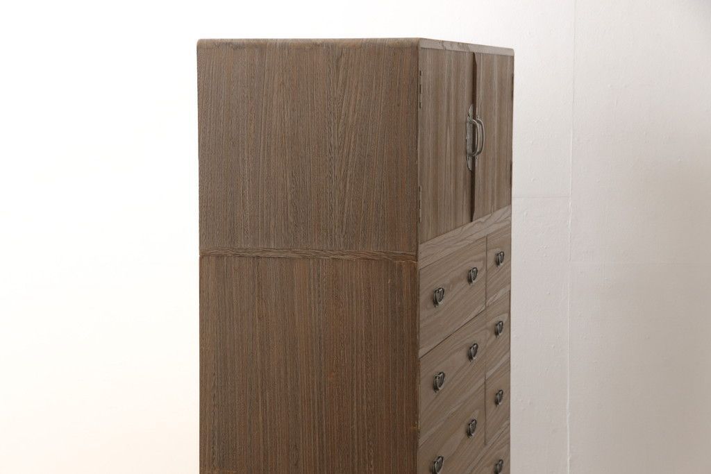 ☆事前問合せ必須☆ 総桐箪笥 中古 美品 伝統工芸士 岡本国昭作 紀州