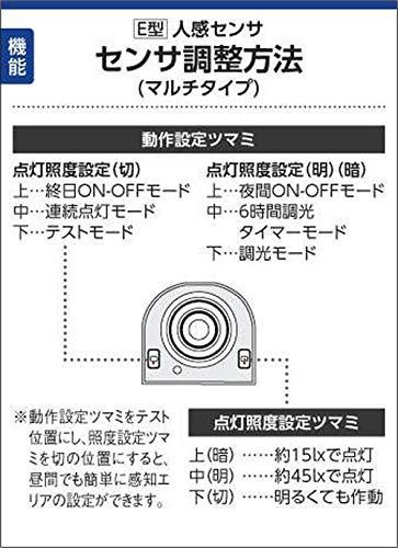 人気アイテムが再入荷！ 在庫 AU43724L 防雨型ブラケット人感センサ付 白熱球60W相当 ダークグレーメタリック コイズミ照明 人気商品！