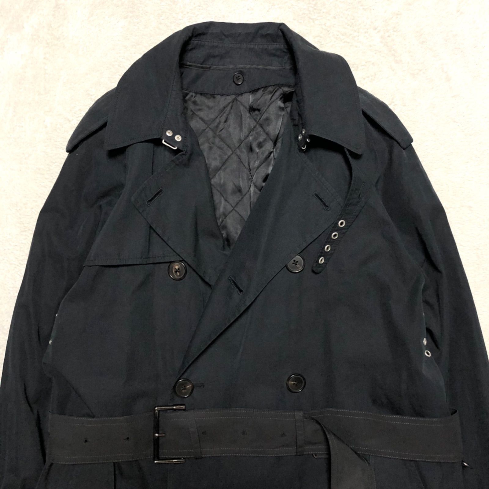POLO by Ralph Lauren トレンチコート 一枚袖 ダブルブレスト 中綿入り 