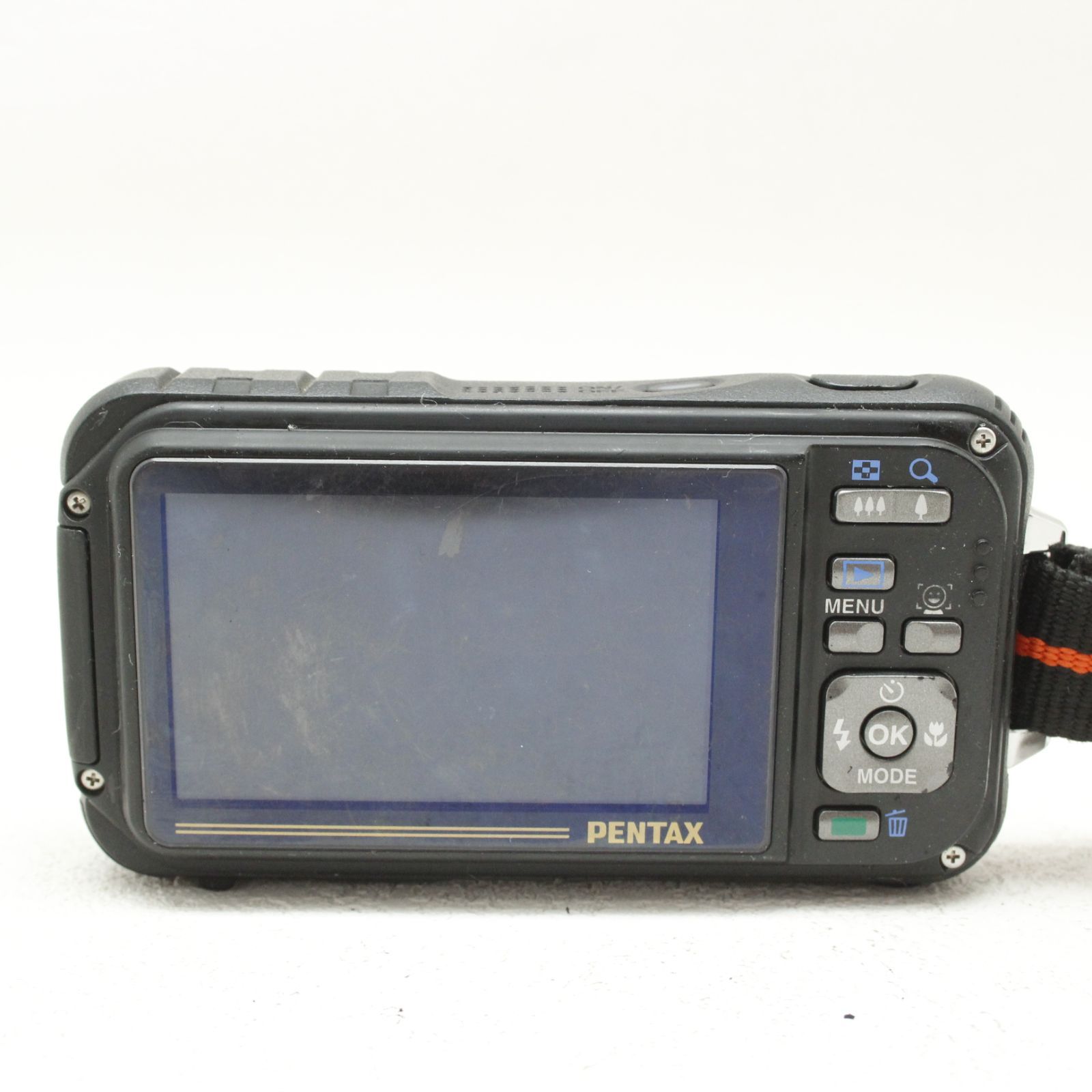 ♢【耐衝撃 防水】PENTAX Optio W90 シャイニーオレンジ - メルカリ