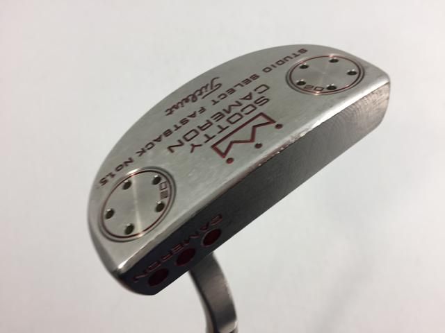 お買い得品！【中古ゴルフクラブ】タイトリスト スコッティ・キャメロン スタジオセレクト ファストバック1.5 オリジナルスチール パター【14日間返品OK】