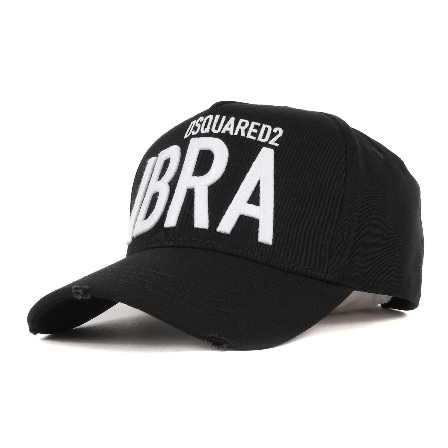 DSQUARED2 22aw ブラック ベースボールキャップ