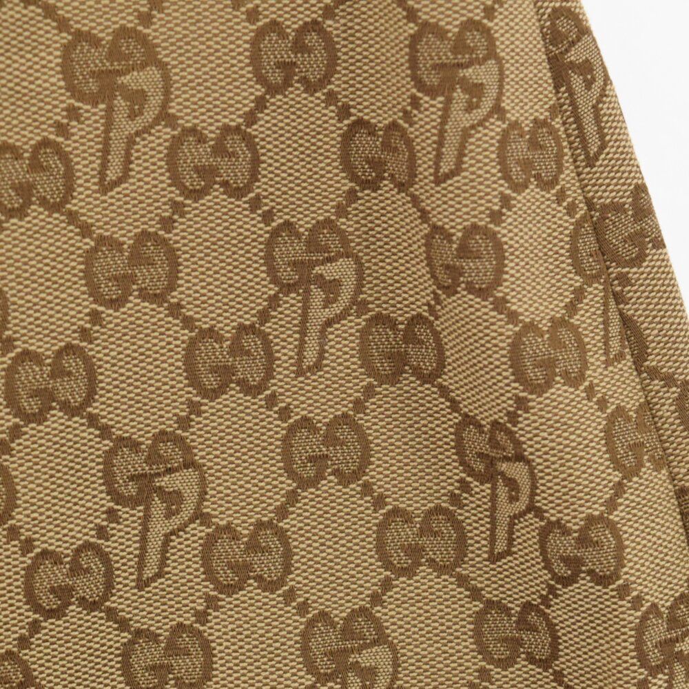 GUCCI (グッチ) ×PALACE Canvas Lace and Crystal Mini Skirt 721870