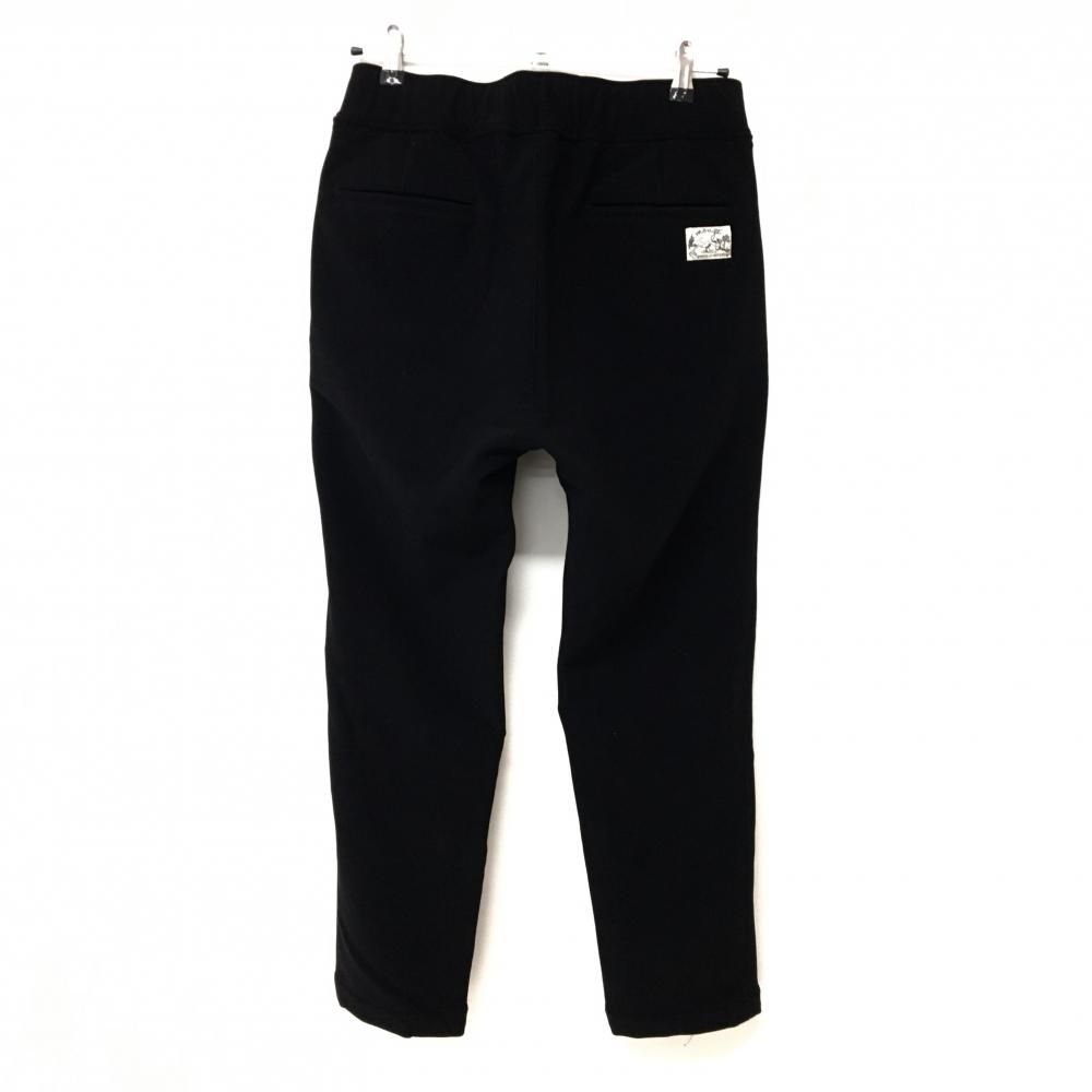 【希少・美品】monzee バッグロゴ　ストレッチパンツ 希少・美品】monzee バッグロゴ ストレッチパンツ