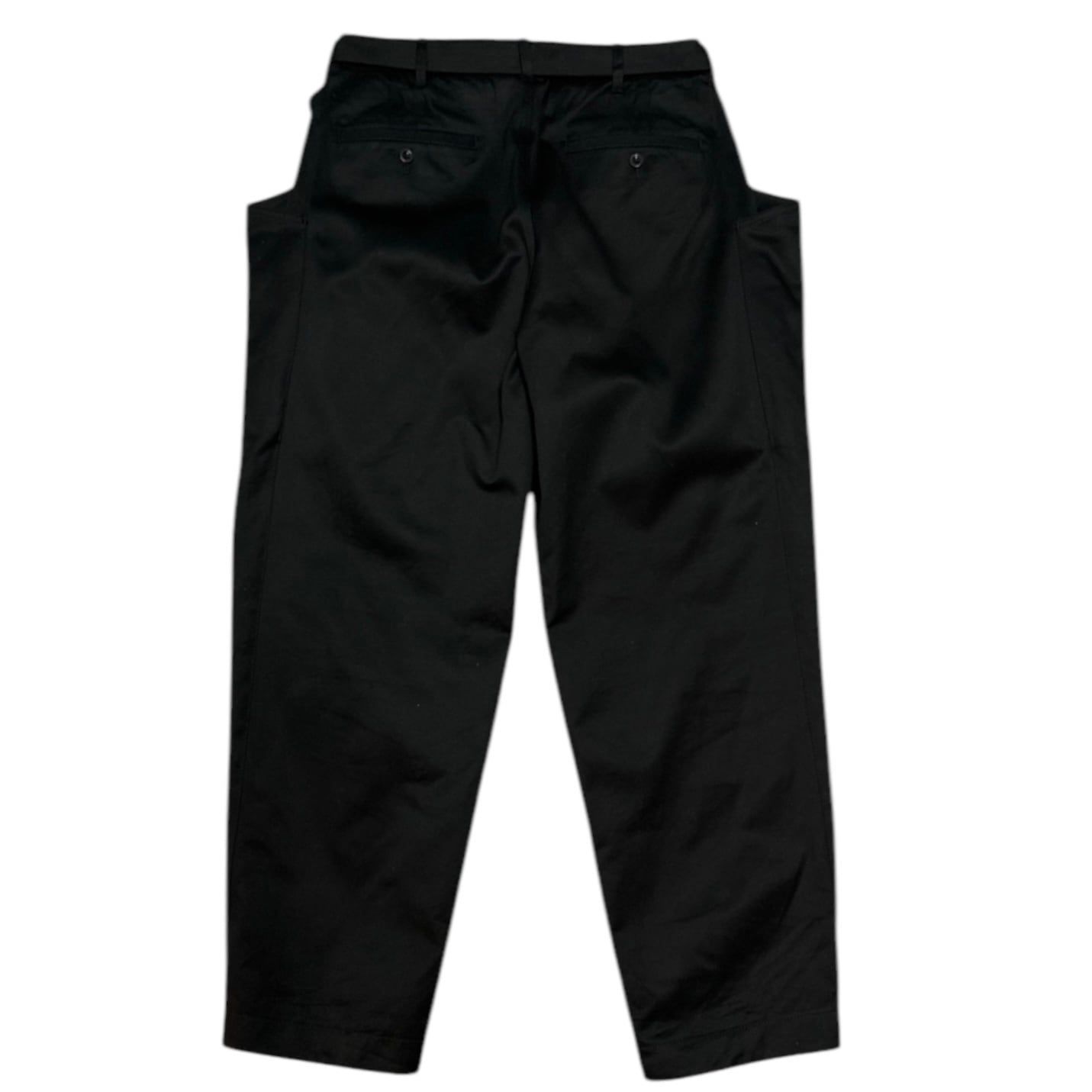 【美品】sacai Belted Cotton Chino Trouser sacai: Men's Belted Chino Pants (Light Grey) | DSMNY E-SHOP