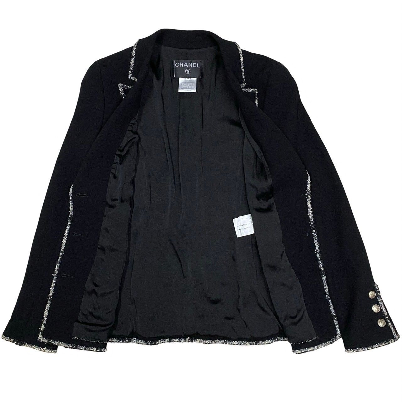 シャネル　正規品　ジャケット　美品☆ 極 美品 CHANEL シャネル 05C プラダを着た悪魔 エンブレム ココ