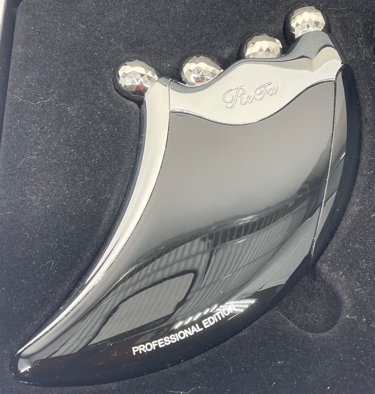 リファ　RR-AJ03 ブラック　4カッサ ReFa 4 CAXA リファ カッサ ブラック RR-AJ03 美顔ローラー