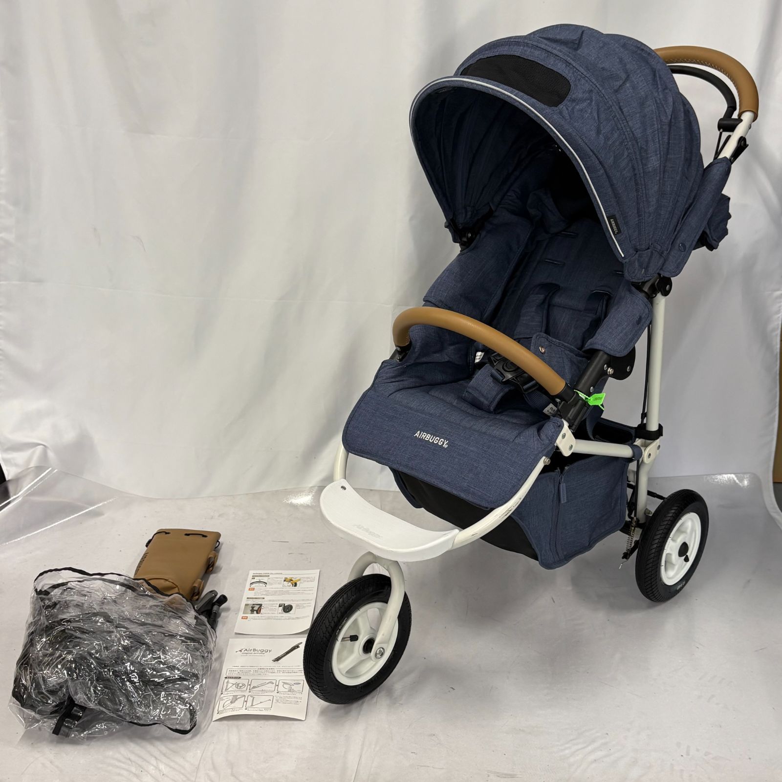 AIR BUGGY エアバギーココブレーキ フロムバース アースブルー 3輪