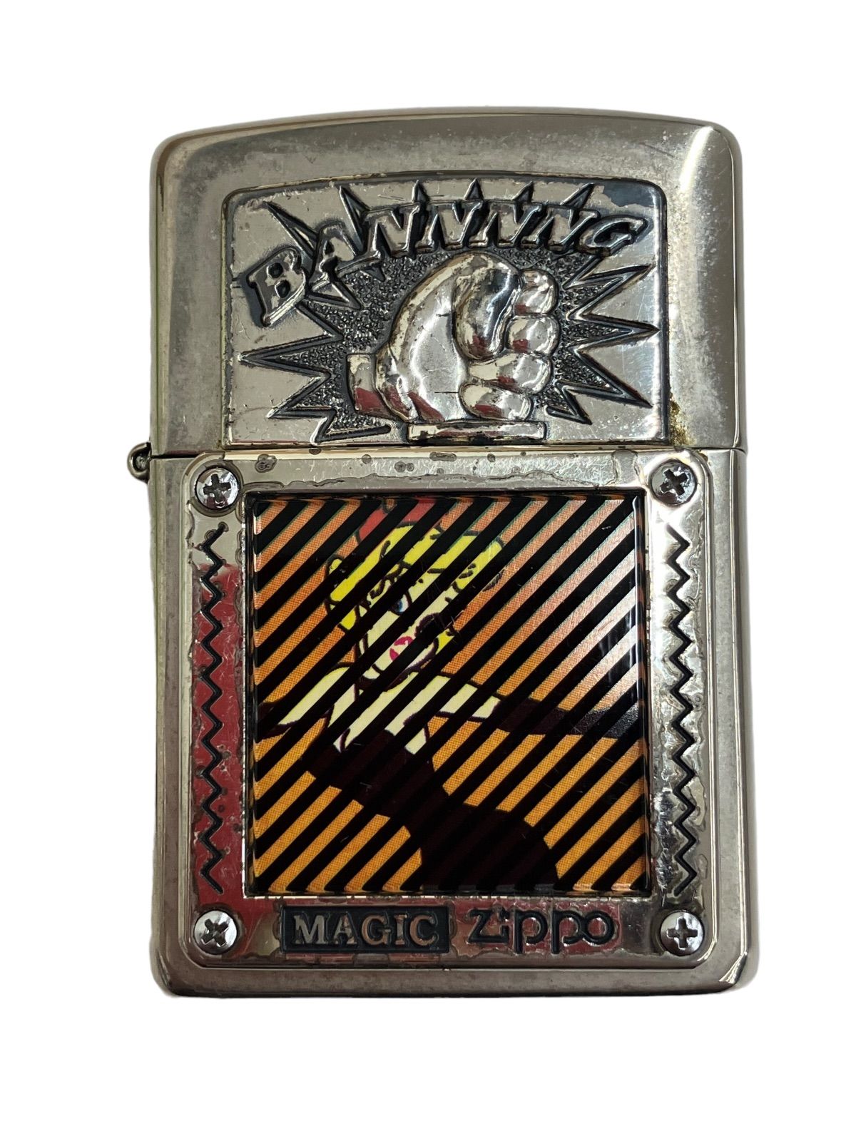 プレゼントを選ぼう！ ジッポー ZIPPO Magic 1996年製 中古品 オイル