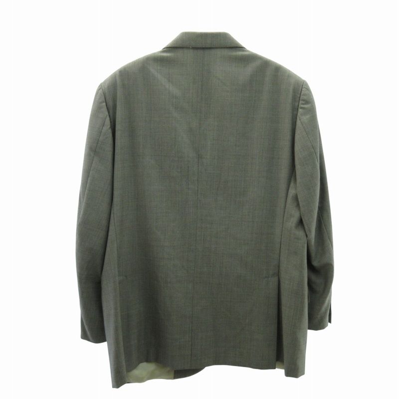 新品未使用 CORNELIANI セットアップスーツ グレー/JW198 極美品□Corneliani コルネリアーニ 総柄 Super130s バージン