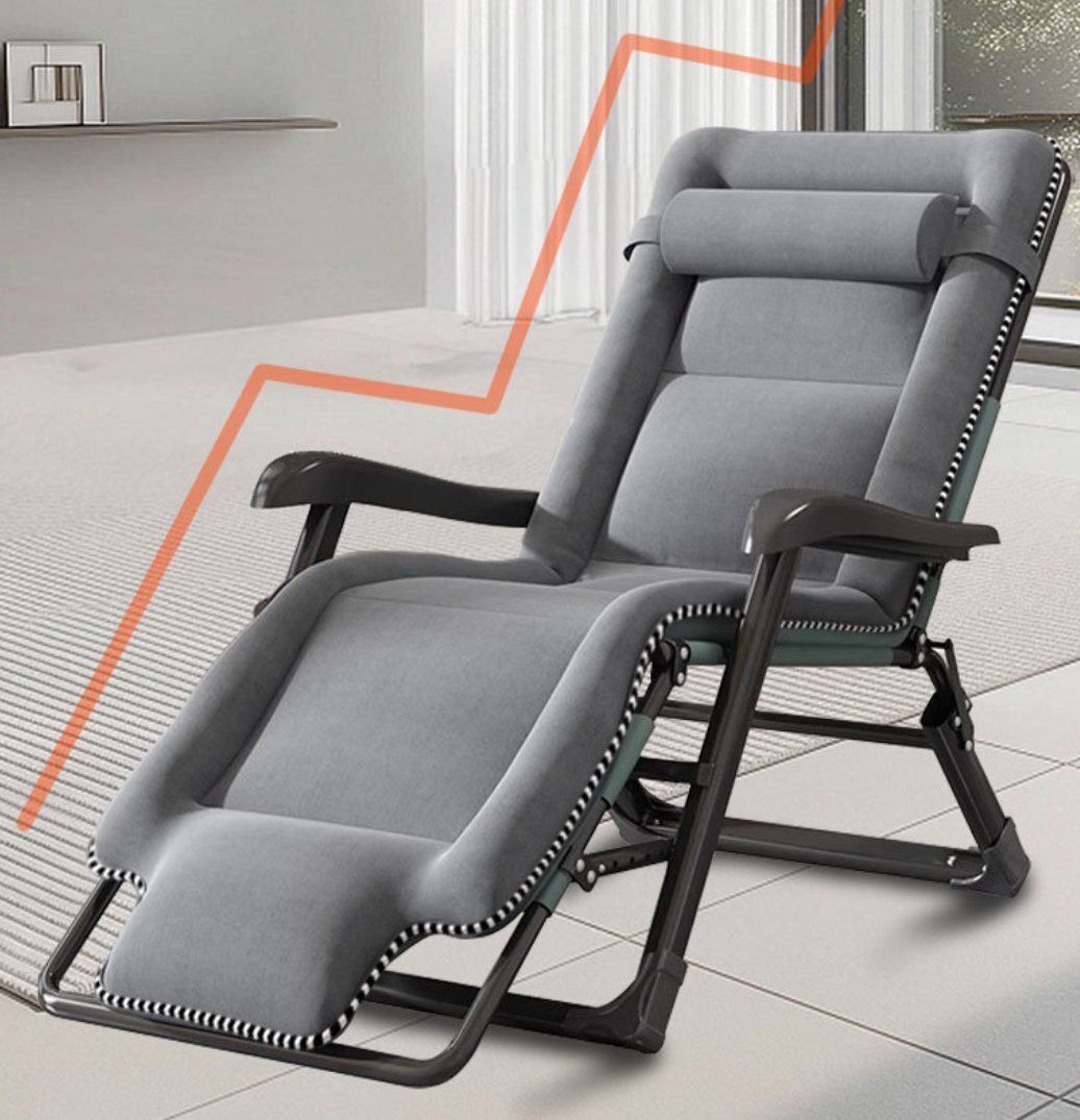 座臥両用です 折りたたみ式リクライニングチェア