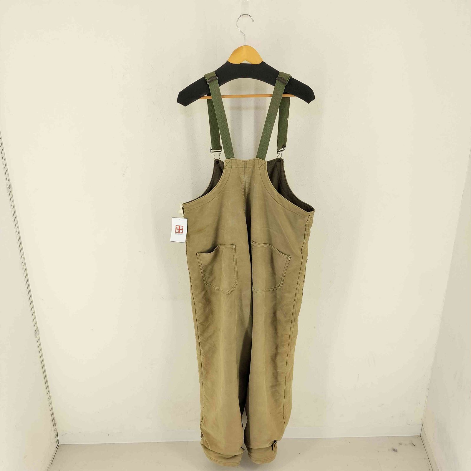 US NAVYデッキパンツオーバーオールUSネイビーTALON古着VINTAGE ユーエスネイビー U.S.NAVY 40-50S N-1 デッキパンツ オーバーオール