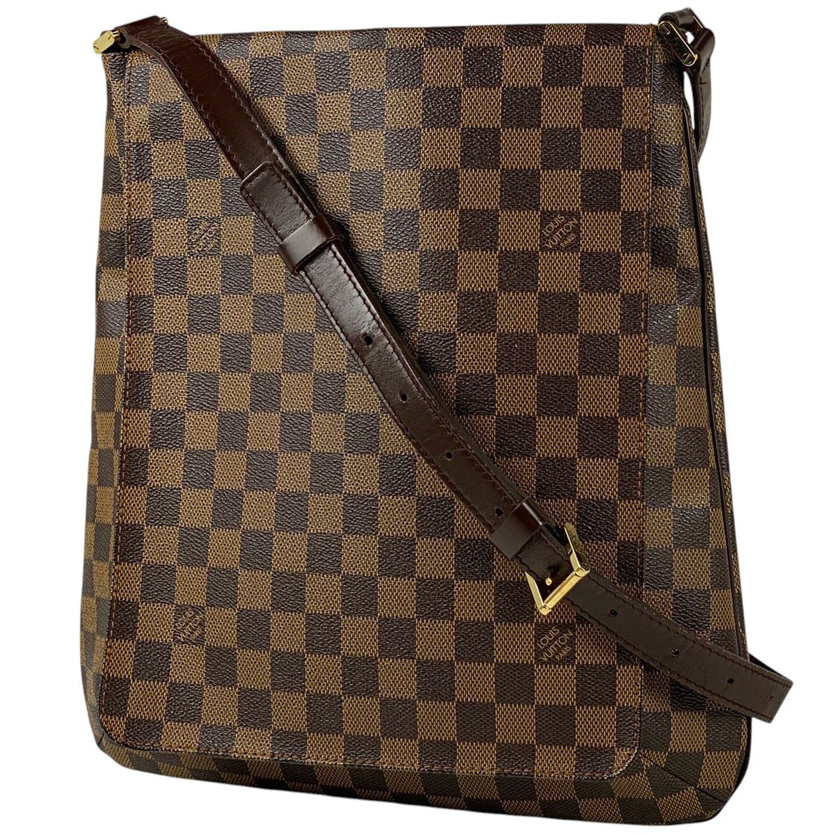 ルイ ヴィトン Louis Vuitton ミュゼット 斜め掛け ショルダーバッグ ダミエ ブラウン N51302 レディース