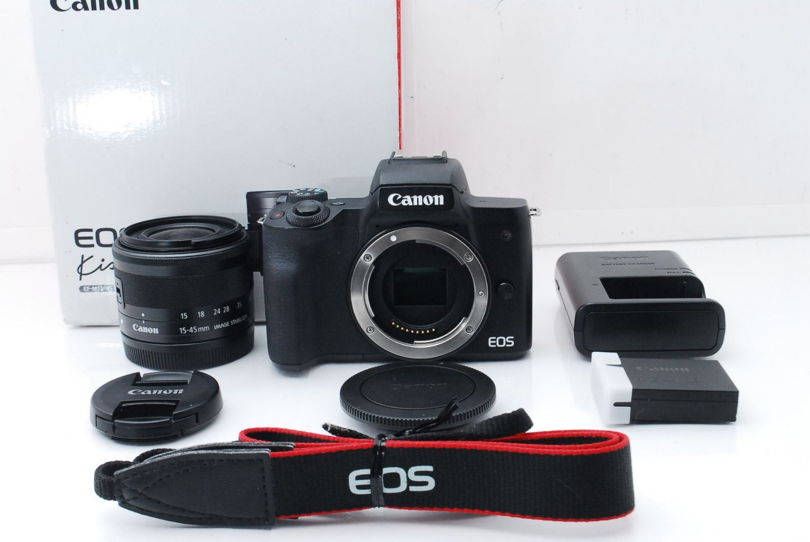 美品 Canon EOS M3 ミラーレス一眼 ダブルレンズキット ホワイト