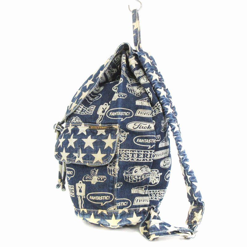 ロゴxガール★ HYSTERIC GLAMOUR リュック HYSTERIC GLAMOUR(ヒステリックグラマー) / リュック/--/BLK