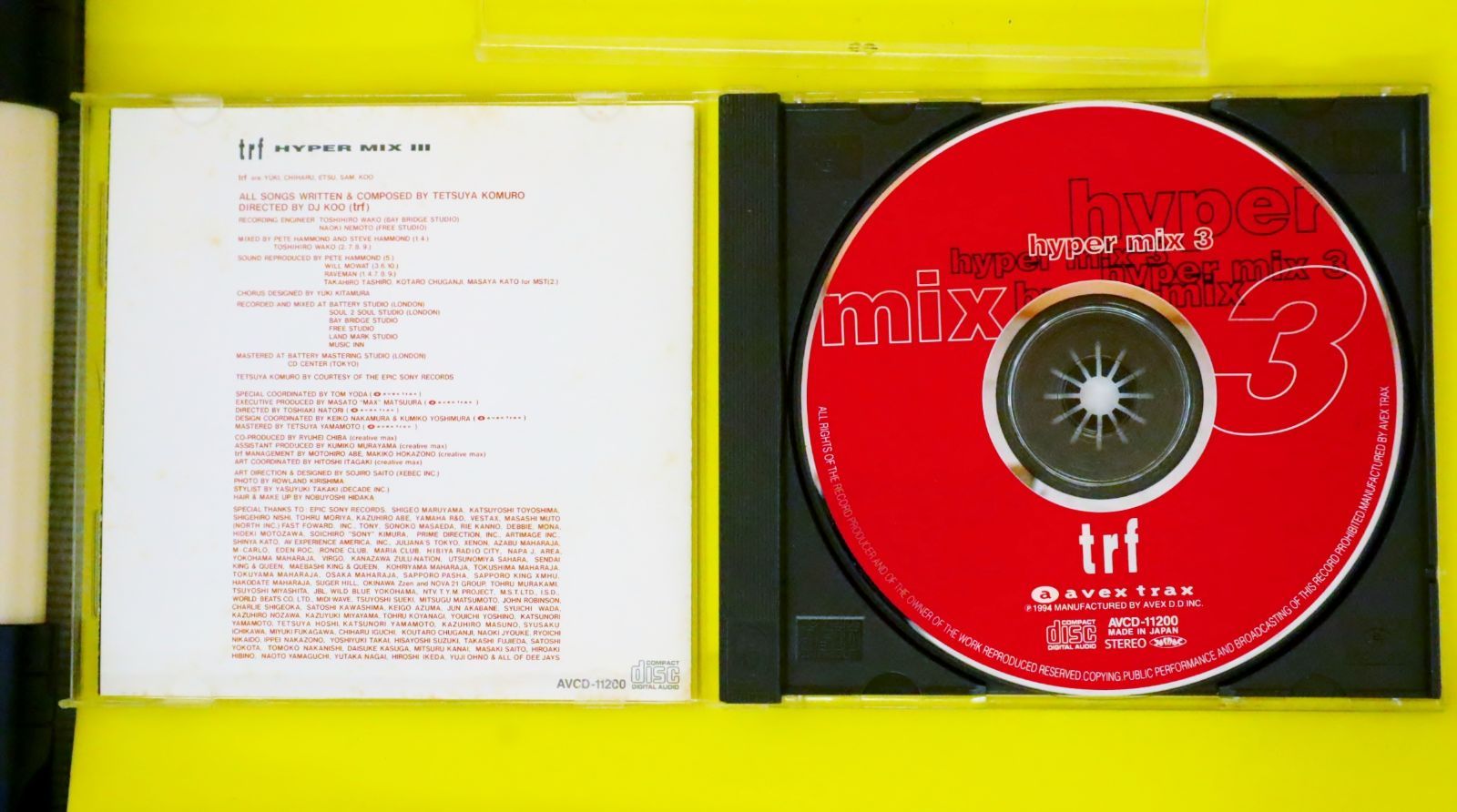 国内盤CD☆ティーアールエフ/TRF□ HYPER MIX III