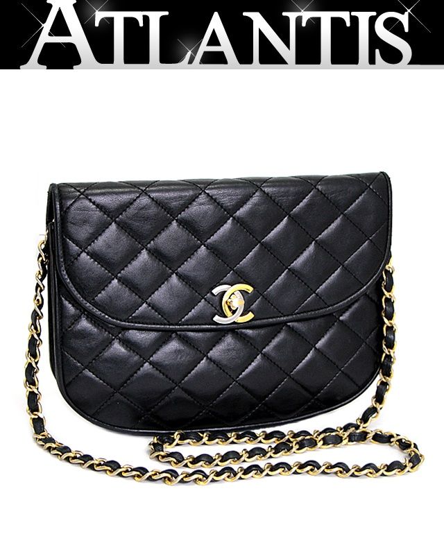 シャネル CHANEL パリ限定 マトラッセ チェーンショルダーバッグ ラム