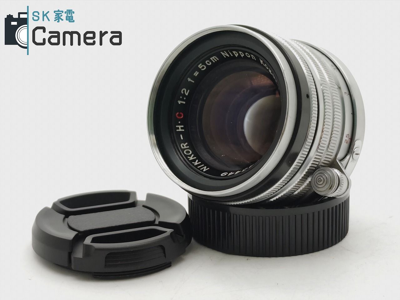 Nikon NIKKOR-H・C 5cm F2 黒帯 L39 2023年10月清掃 ニコン 実用 Nikon NIKKOR-H・C 5cm F2 黒帯 L39 2023年10月清掃 ニコン 実用