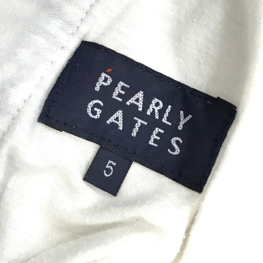 サイズ：5 PEARLY GATES パーリーゲイツ パンツ 千鳥 ブラック系