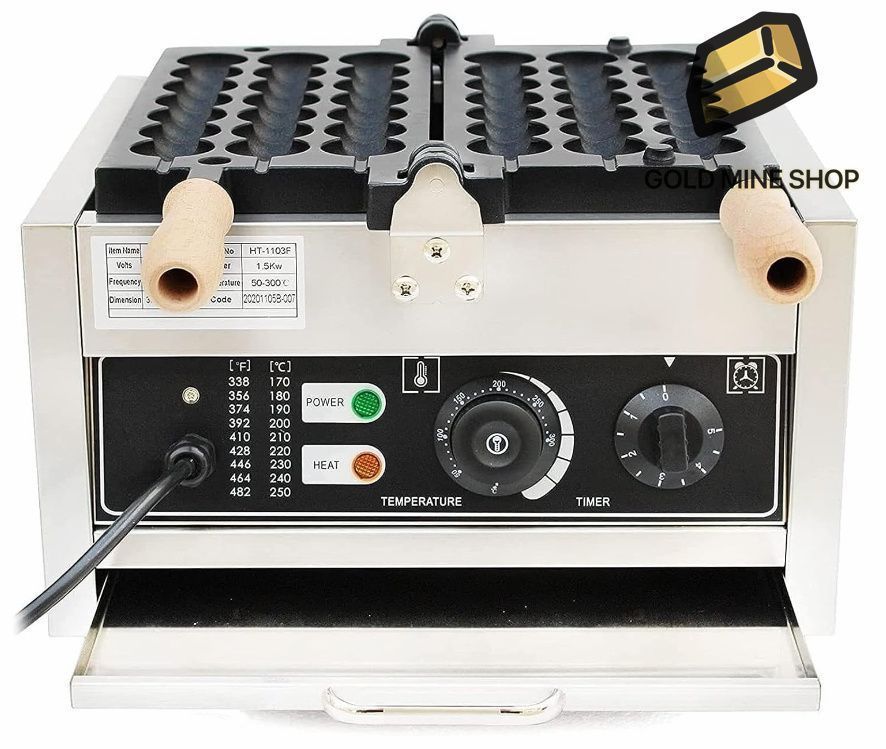 1400W電気バブル串ワッフルボールマシン