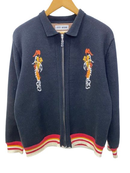 ダイリク DAIRIKU TTT MSW 23SS ska zip up knit polo TTTK-1