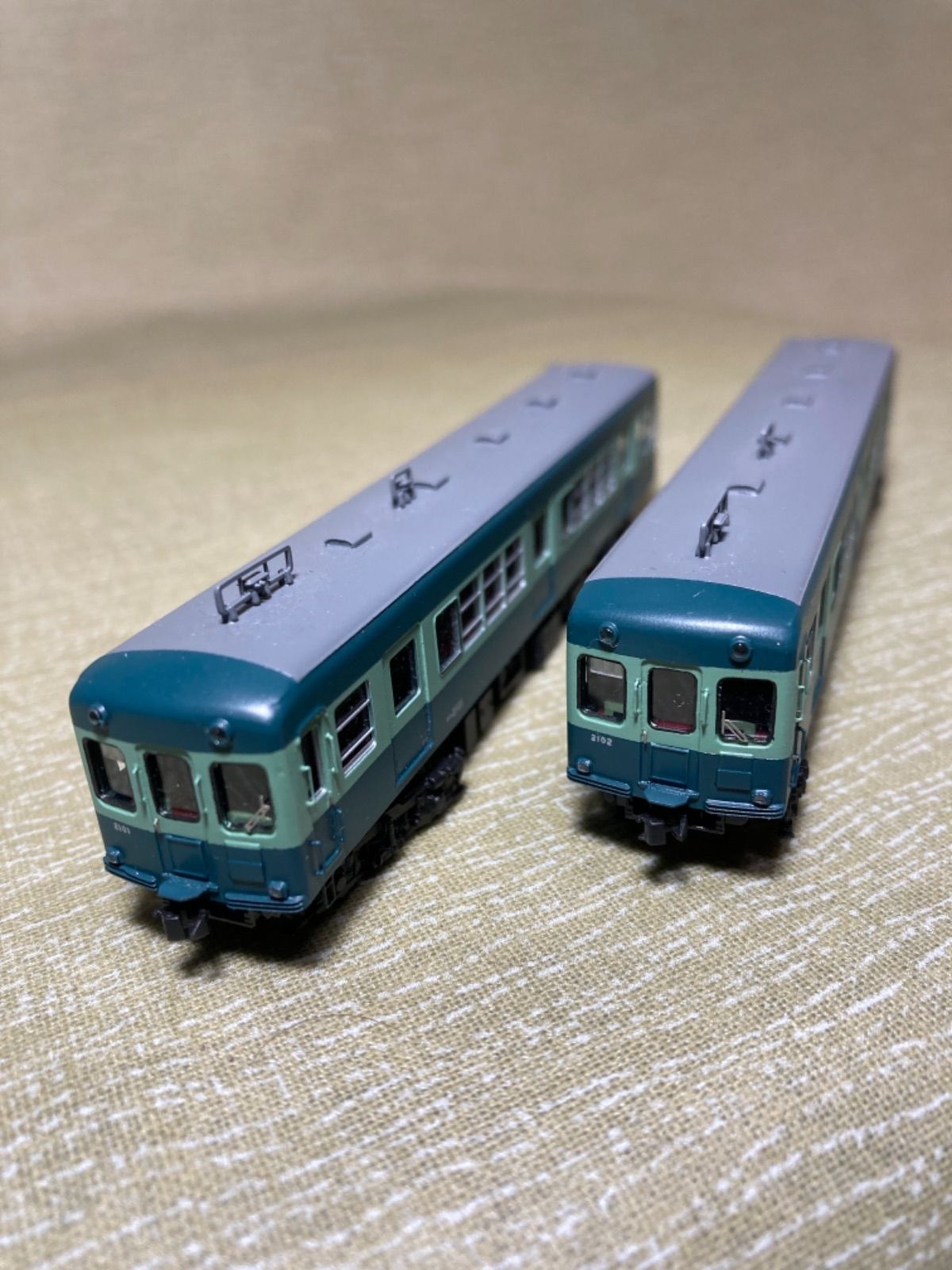 京成210,2100形青電4輌セット(オリジナル組立品) - 鉄道模型