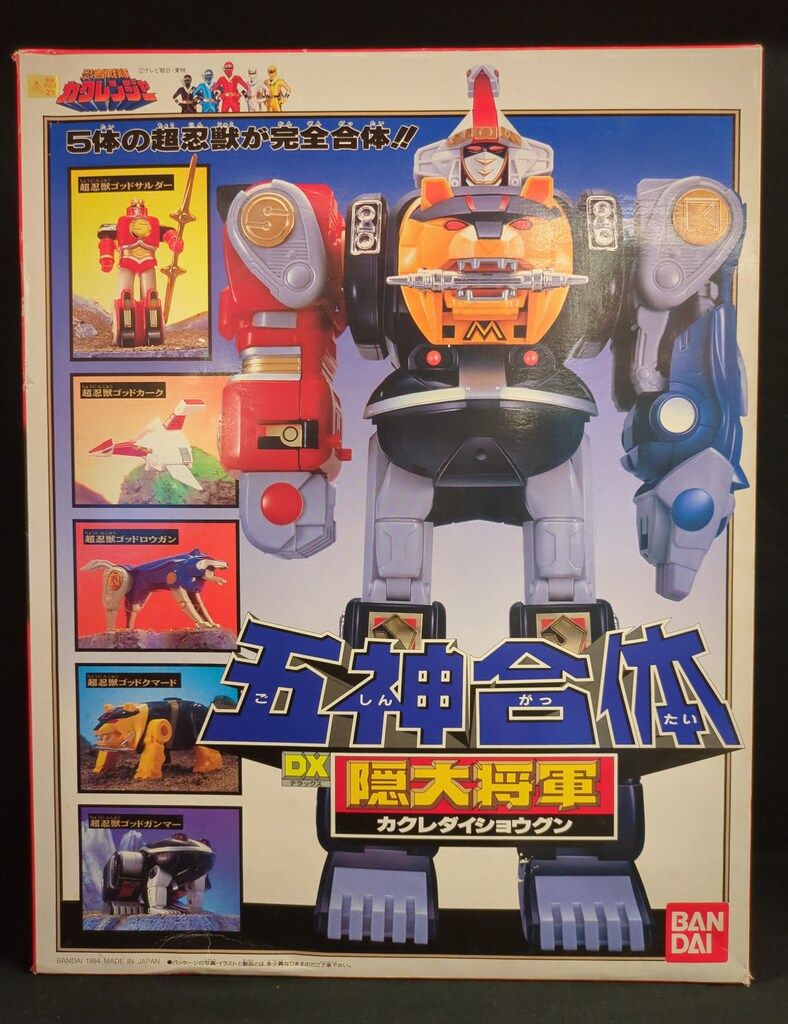 バンダイ カクレンジャー|DXロボシリーズ 忍者戦隊カクレンジャー 五神合体 DX隠大将軍