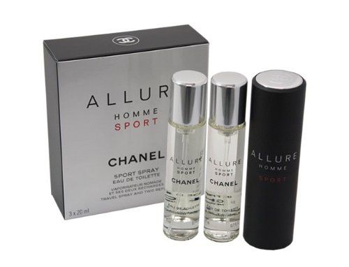 CHANEL シャネル ALLURE HOMME SPORT アリュール オム スポーツ EDT SP 20ml×3本セット