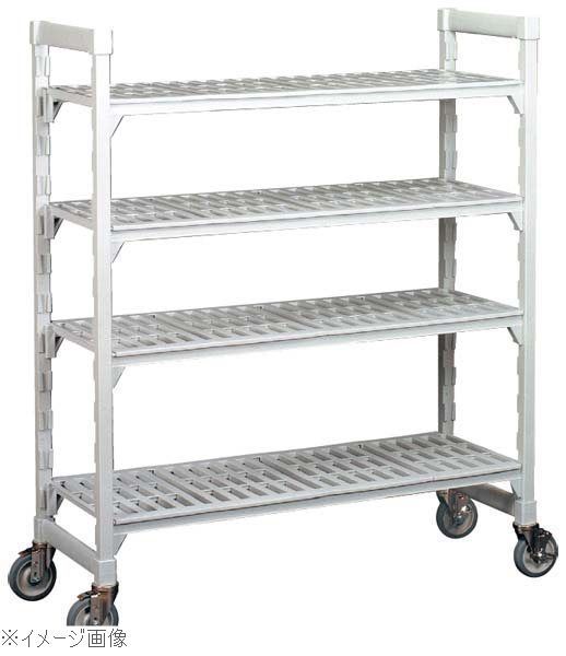 【新品】カムシェルフ可動 ４６０×６１０×Ｈ１９１０ ４段 メッシュ