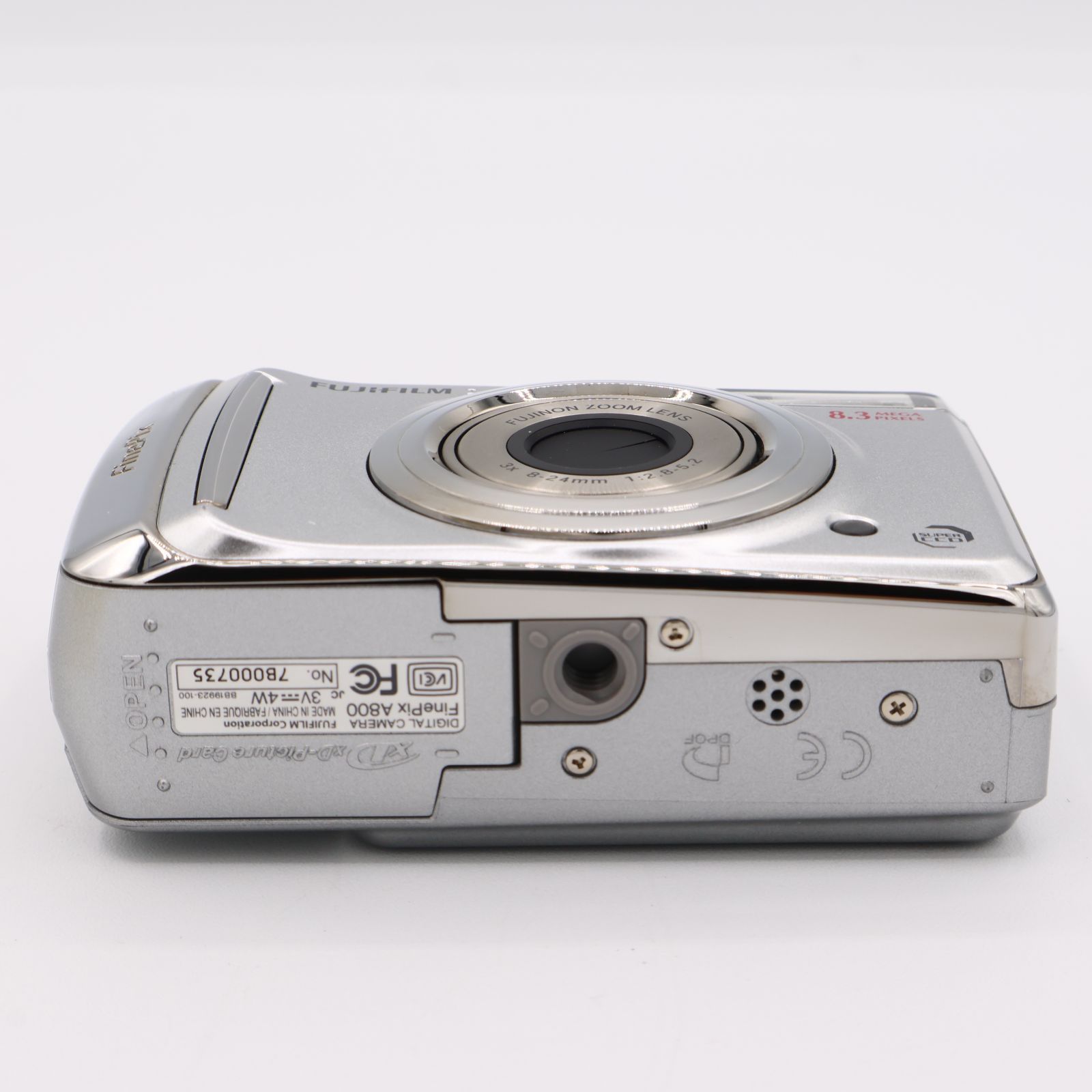 FUJIFILM デジタルカメラ FinePix (ファインピックス) A800 シルバー