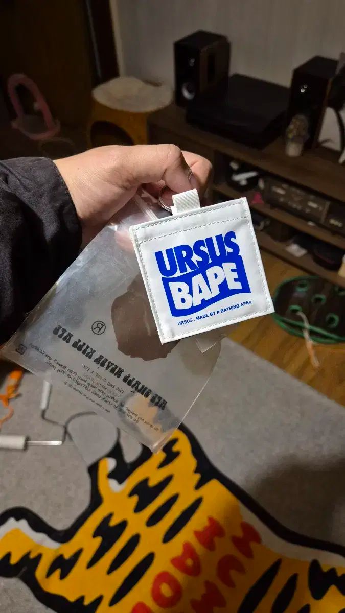 得価，HOT】 URSUS BAPE レザーウォレット A BATHING APE 