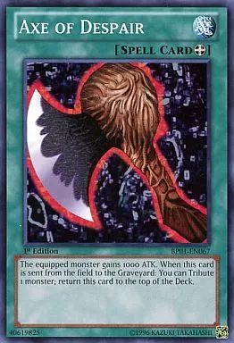 遊戯王 デーモンの斧 中古】遊戯王 BP01-EN067[N]：Axe of Despair/デーモンの斧