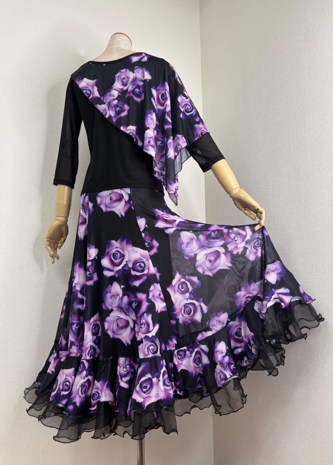 社交ダンス パープルグラデーション