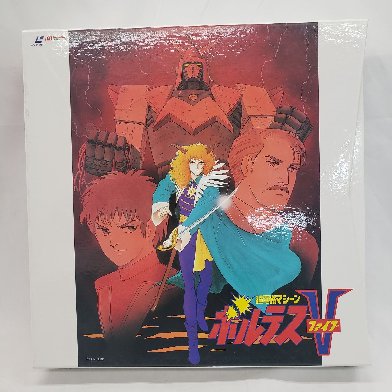 アニメボルテスファイブLDBOX 10枚レーザーディスク LD レーザーディスク 超電磁マシーン ボルテスV BOX - メルカリ