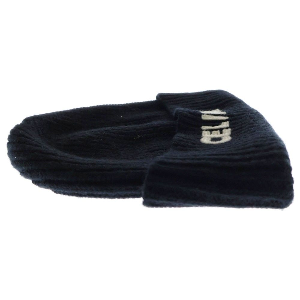 CELINE (セリーヌ) MBROIDERED KNIT WOOL BEANIE ロゴエンブロイ