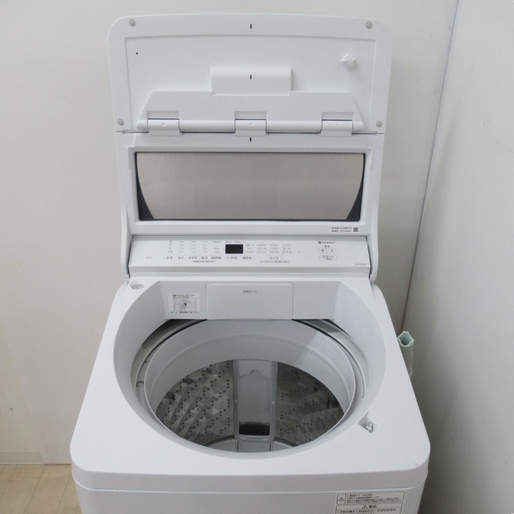 Panasonic (パナソニック) 全自動電気洗濯機 NA-FA80H7 8.0kg 2019年製 
