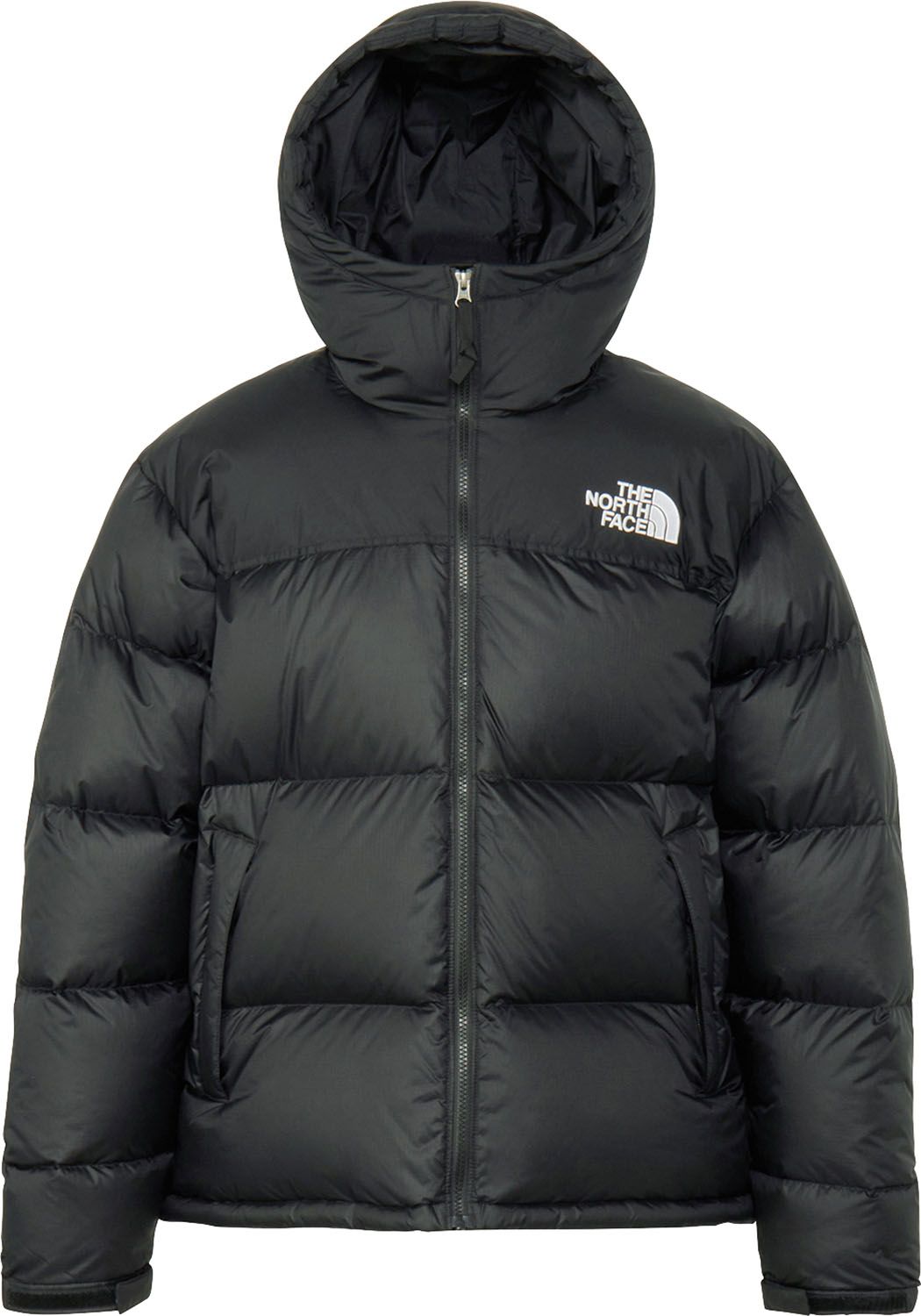 ザ ノース フェイス THE NORTH FACE アウトドア ヌプシフーディー メンズ ダウンジャケット アウター 上着 秋冬 撥水 雨 雪 防寒 キャンプ 普段使い シンプル フルジップ タウンユース ND92559 K ブラック