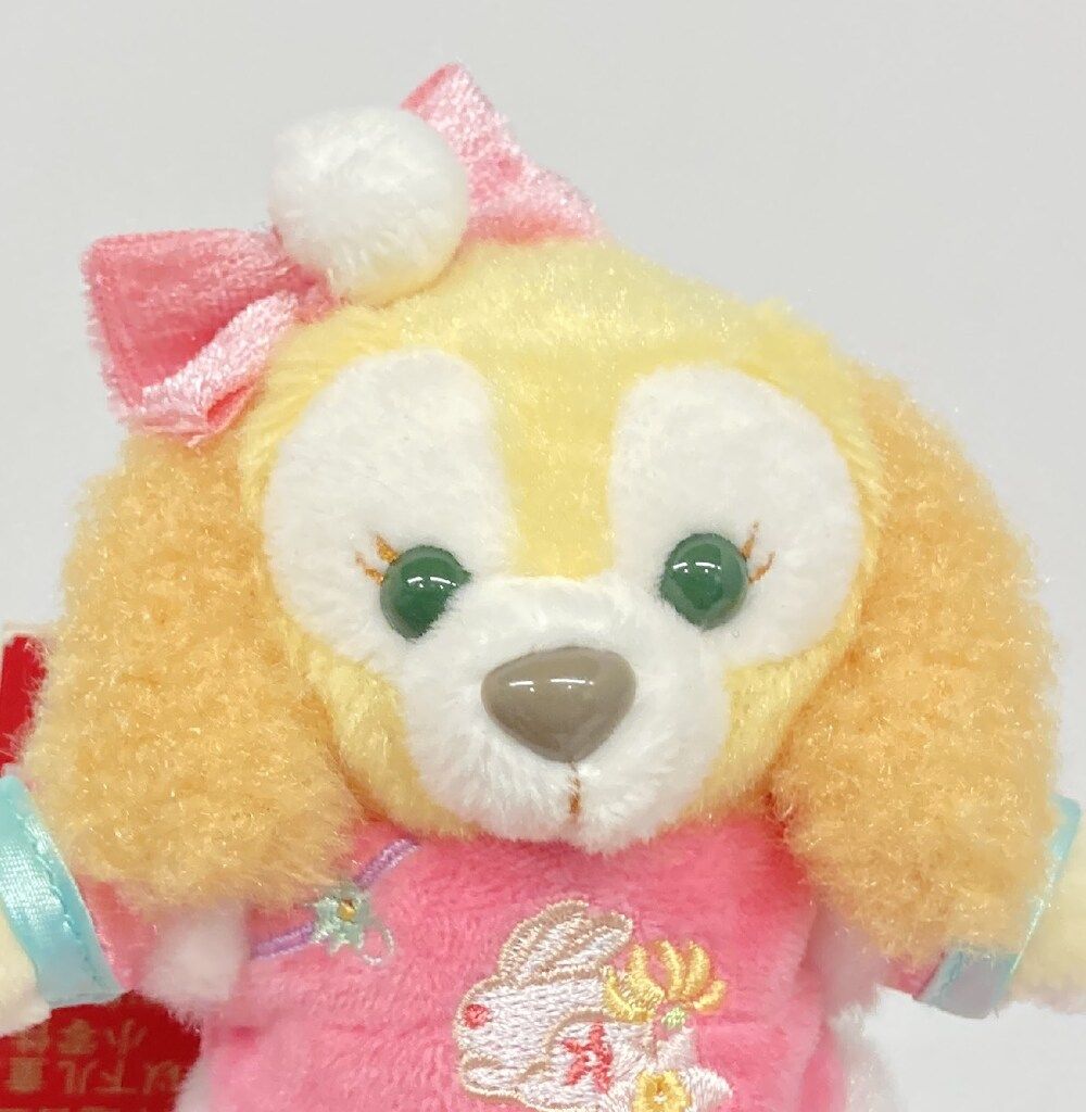上海ディズニーランド❗️クッキーアン　新春　キーチェーン⑤ 上海ディズニーリゾート Plush Keycain Duffy and Friends