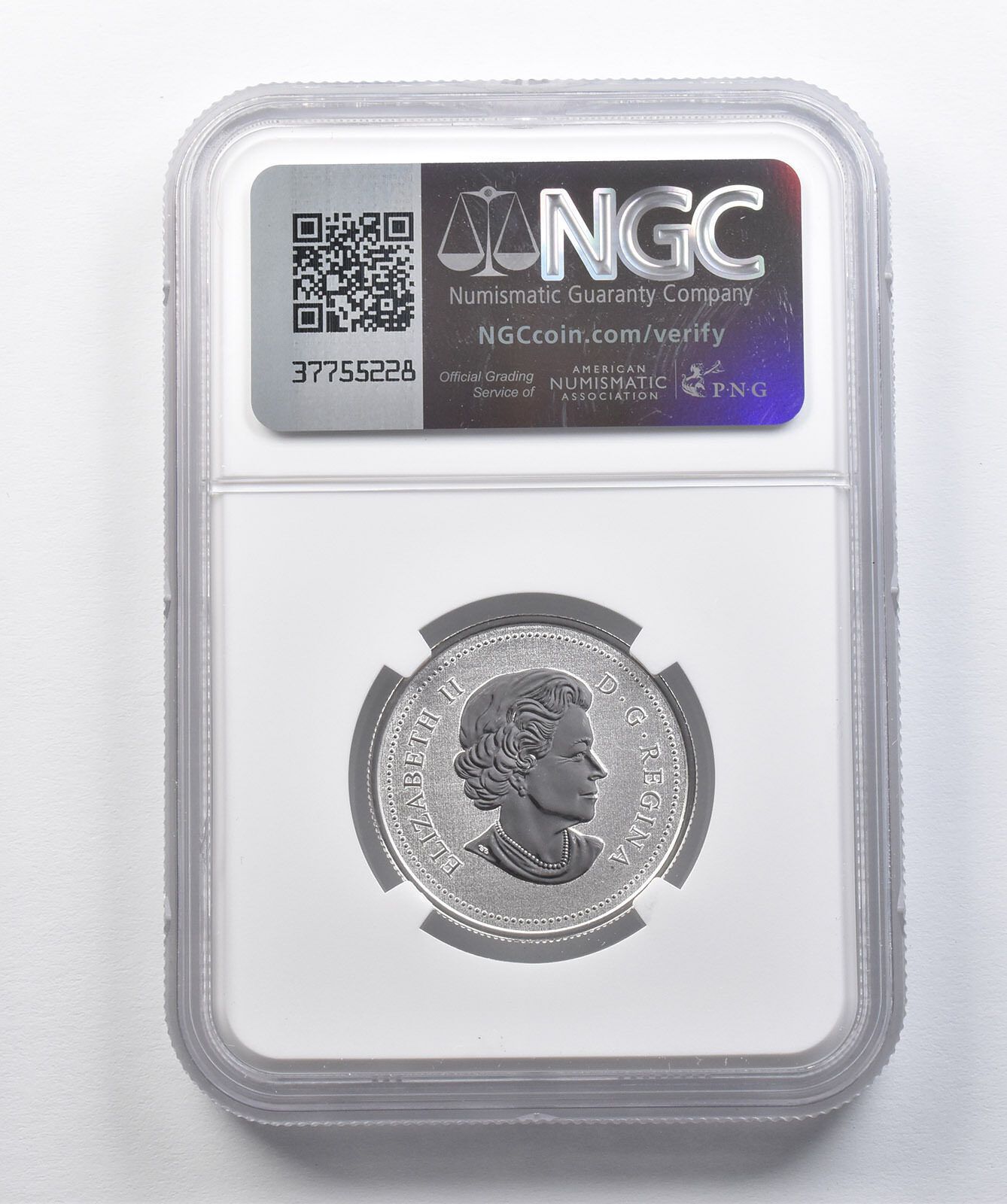 2020年カナダ5ドル銀貨 ハドソンズベイ社350周年記念 SP69 NGC