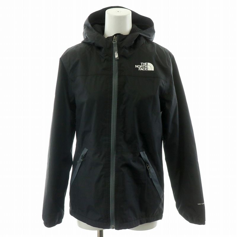 ザノースフェイス THE NORTH FACE ウォームストームレインジャケット Warm Storm Rain Jacket ナイロンジャケット マウンテンパーカー アウター 長袖 ドライベント DRYVENT ボア フリース L 黒 NF0A5A28