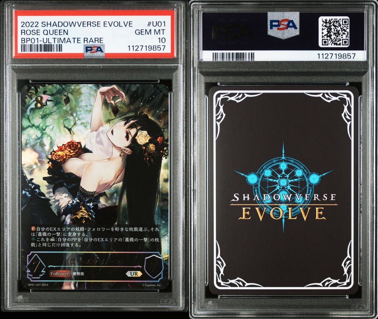シャドウバースエボルヴ カグヤ UR PSA10