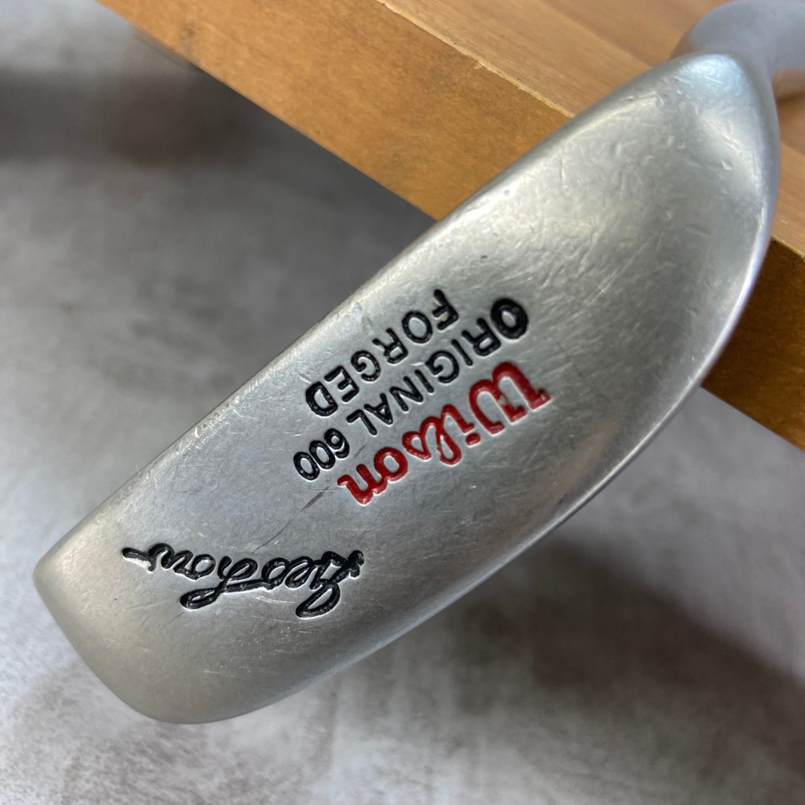 wilson - Wilson　ウィルソン　ジョージロー　オリジナル600　メンズゴルフL字パター　スチール　右利き用　PT　34インチ Wilson ウィルソン ジョージロー オリジナル600 メンズゴルフL字
