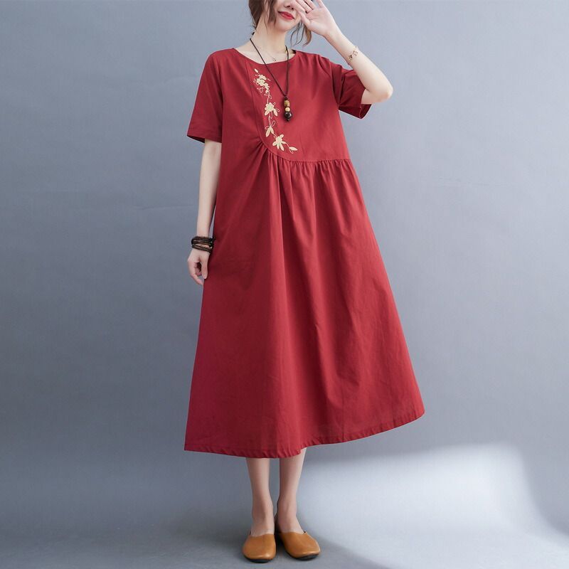 関税送料込【MAC DUGGAL】ロング ワンピース フリル 半袖 ピンク PINK HOUSE #spc ピンクハウス PINKHOUSE ワンピース オレンジ