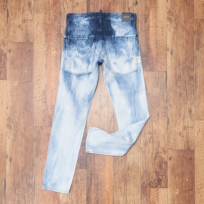 DSQUARED2/44サイズ/美脚デニムパンツ S71LB1017 COOL GUY JEAN ダメージ ブリーチ イタリア製 個性 ストリート  新品/青/ブルー/id119/ - メルカリ