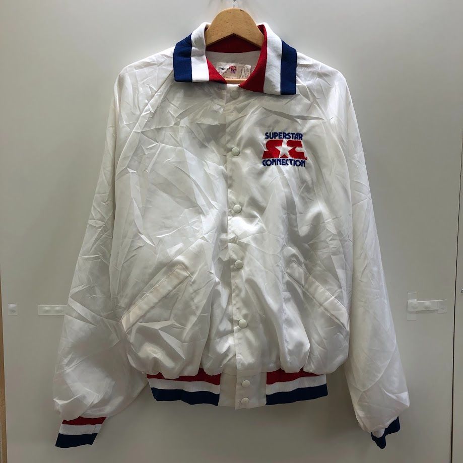 【送料込】King Louie USA製 ナイロン スタジャン ジャケット M Made in USA 】King Louie ナイロンスタジャン XL ラグラン