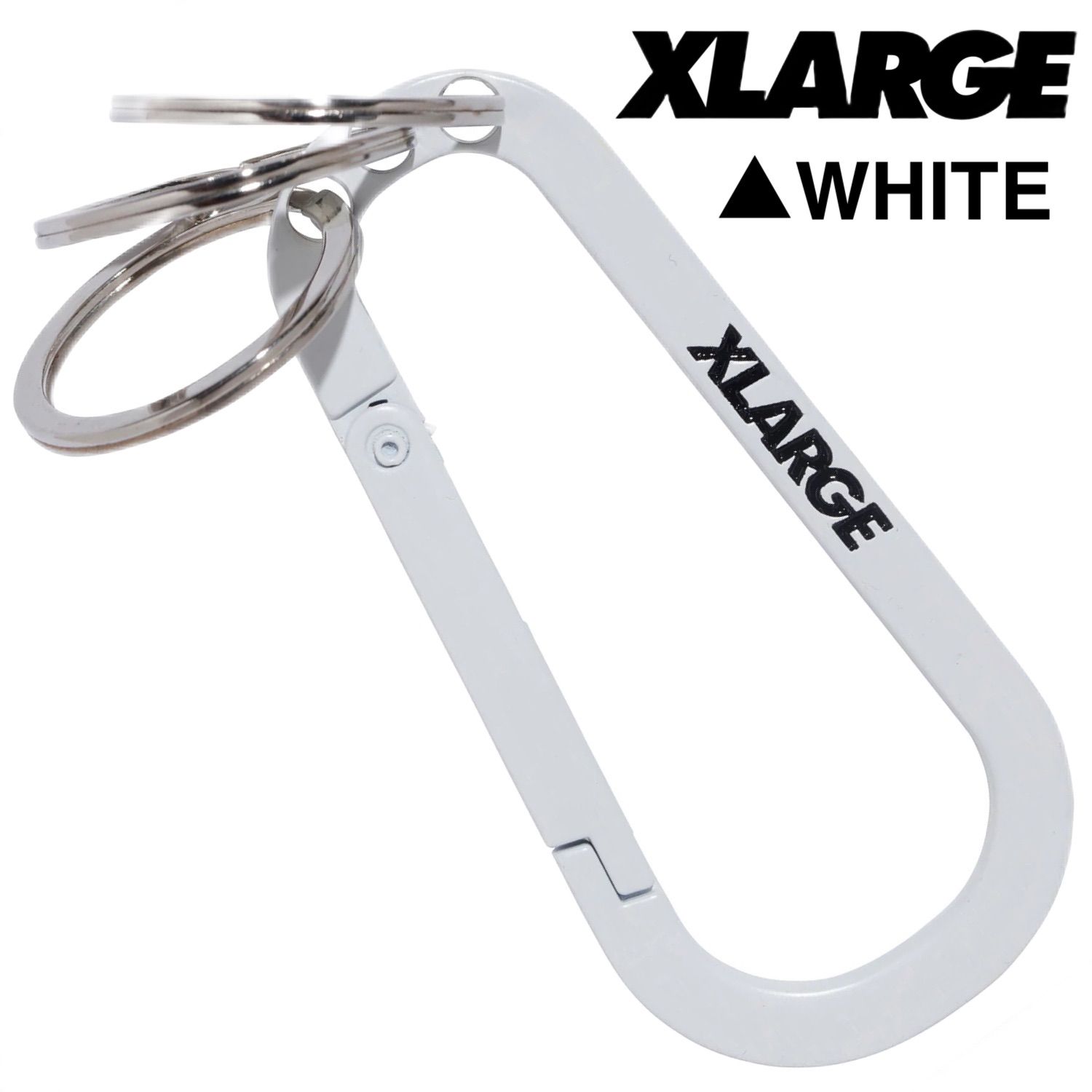 新品・未開封☆XLARGE ネイビー カラビナ キーホルダー - 通販 - www